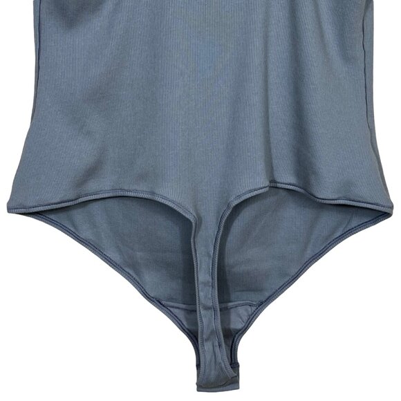 SKIMS Cotton Rib Bodysuit Pacific Women’s 4X - Picture 8 of 11
